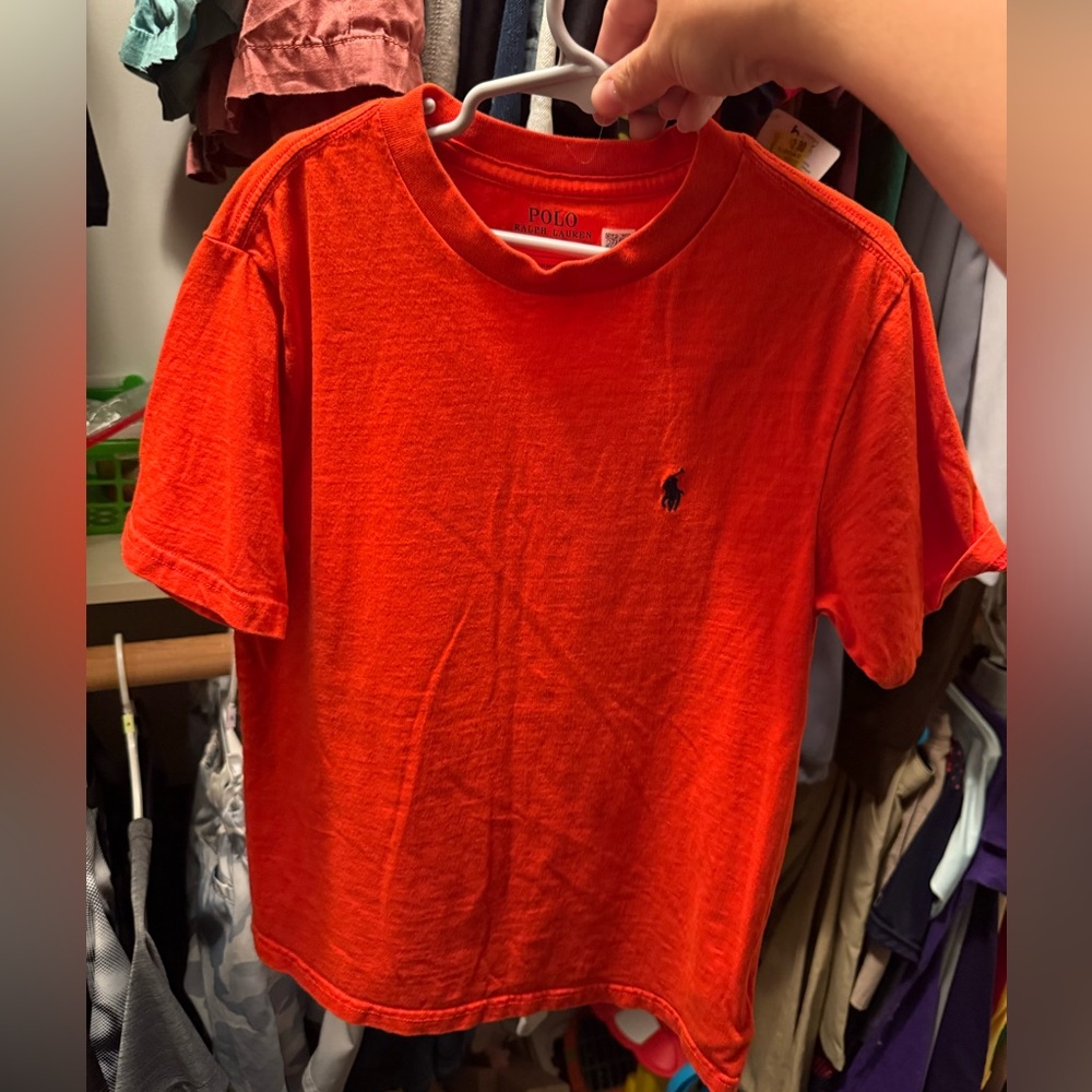 Polo by Ralph Lauren Bright orange Tee